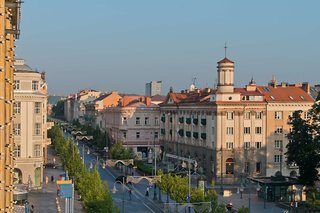 Congress Avenue in Vilnius
